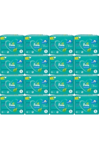 Prima Islak Havlu Mendil Temiz Ve Ferah Bebek Kokulu (48 Li Set)