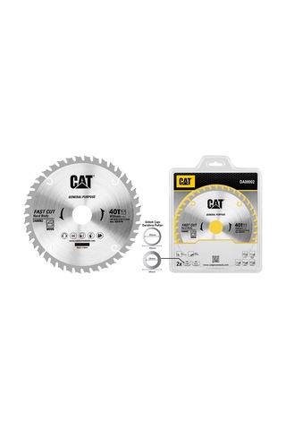 Cat Da08002 184x30mm Ahşap Kesme Elmas, Daire Testere Bıçağı 40 Diş Fr Da08002