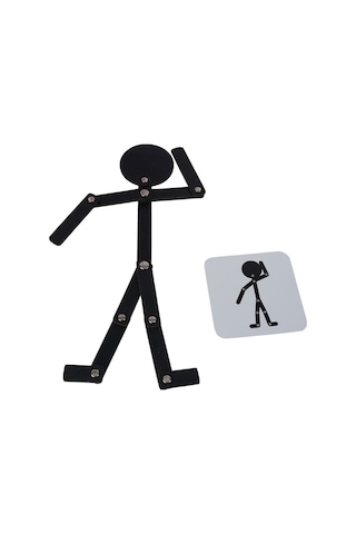 Wooden Man Game Çöp Adam Ve Çubuk Adam Hafıza Kutu Oyunu