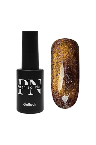 Patrisa Nail Kalıcı Oje Kedi Gözü K1 Altın Şeritli 8 ML