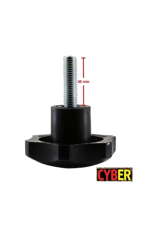 M10X50 Civatalı Model No:5 Plastik Sıkma Kolu