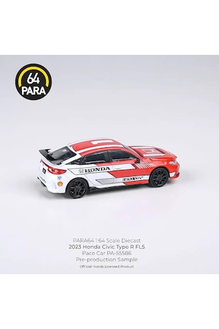 Para64 Honda 2023 Civic Type R Fl5 Red Pacecar Pa-55586 Çok Renkli
