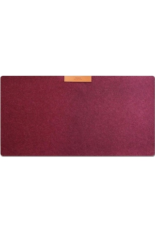 Fonken Büyük Oyun Klavye Pedi Xxl Ekstra Büyük Oyun Mouse Pad Kaymaz Oyun Mousepad Pc Dizüstü Halı Bilgisayar Aksesuarları Kırmızı Şarap