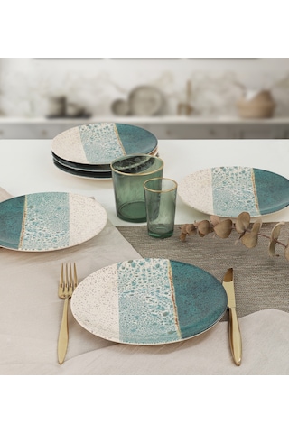 Keramika Verdant Pasta Tabağı 20 Cm 6 Adet - 19781