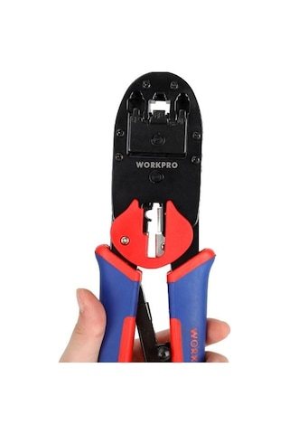 Workpro Wp292001 Rj45/rj11/rj12/rj22 Profesyonel Konnektör Sıkma Pensesi Fr Wp292001