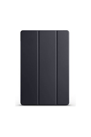 Galaxy Tab S9 Fe Plus Uyumlu Zore Smart Cover Standlı 1-1 Kılıf-siyah Tablet Kılıfı
