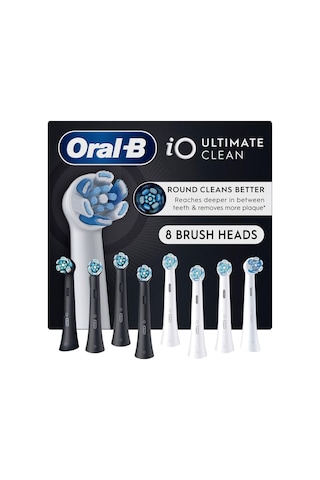 Oral-b İo Ultimate Clean 8 Adet Yedek Başlık Seti