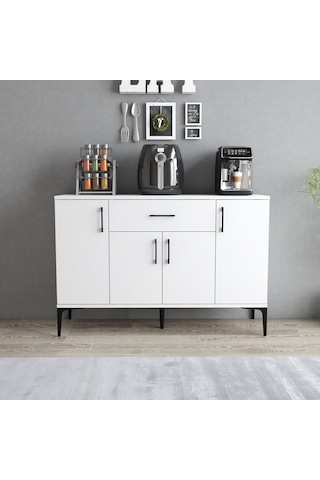 Tanmob Mdl0301 Alt Çok Amaçlı Dolap 4 Kapaklı Çekmeceli Mutfak Do