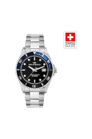 Phılıp Watch R8253597091 Erkek Kol Saati Metalik Gri