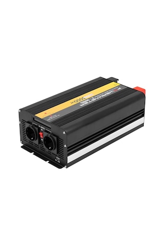 Powermaster 12 V Volt 3000 W Watt Ekranlı İnverter 220 Çevirici