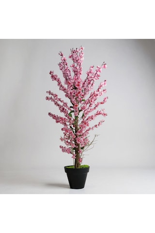 Pembe Bahar Dalı Yapay Agaç 160 Cm Yeşil