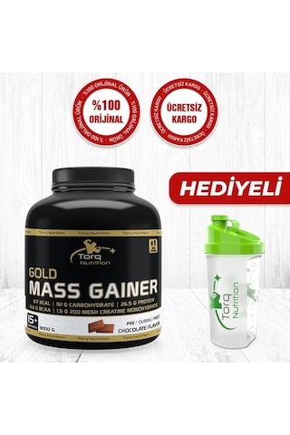 Torq Nutrition Gold Mass Gaıner 3000 Gr. Karbonhidrat Tozu