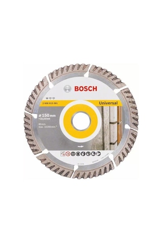 BOSCH 150 mm Universal Beton-Yapı Malzemeleri için Elmas Testere