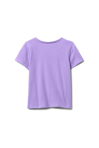 Gap Logo Grafikli T-shirt - 710283-10021 Mor