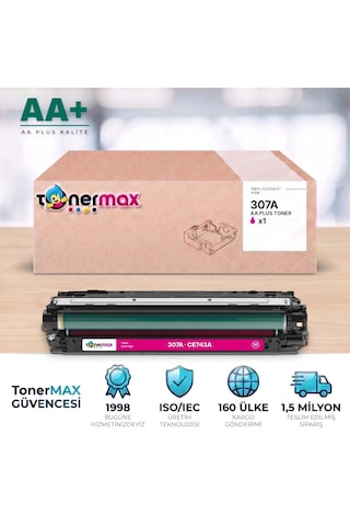 Hp 307a Ce743a Kırmızı Uyumlu Toner Aa Plus / Color Laserjet Cp5225 / Cp5225n / Cp5225dn