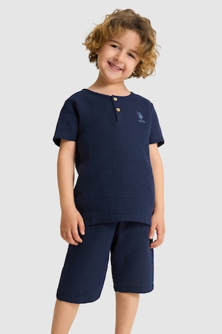 U.s. Polo Assn. Erkek Çocuk Lacivert Pijama Takım 50327343-vr033