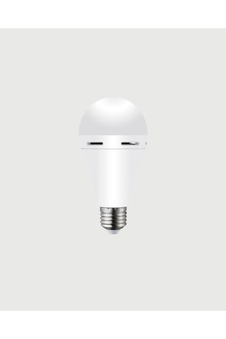 Acil Durumlar İçin Şarjlı Led Ampul 6400k Soğuk Beyaz 30 Watt Renkli