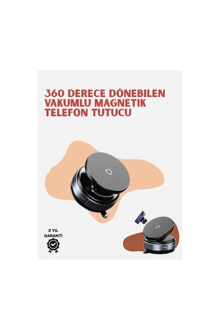Evrensel Manyetik Araç Telefon Standı Dayanıklı Alüminyum Gövde 1001