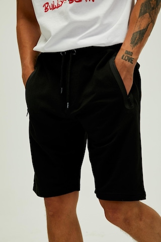 Bad Bear Erkek Şort Miles Sweatshort-23329 Siyah