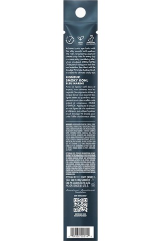 E.l.f. Smoky Kohl Eyeliner Yüksek Pigmentli Uzun Süre Kalıcı Göz Kalemi Vintage Denim 1