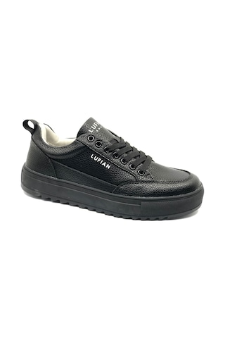 Lufian 112230228 Phılıp Sneaker Erkek Deri Ayakkabı Siyah
