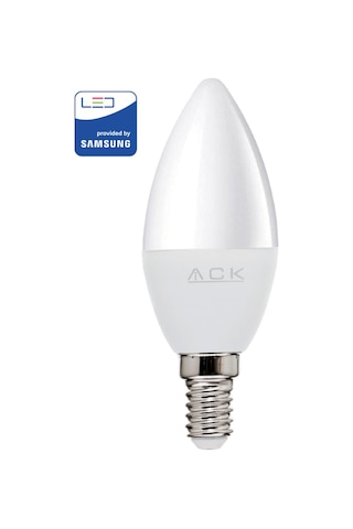 Ack 7w E14 Led Ampul 6500k Beyaz Aa09-00713 5'li Paket