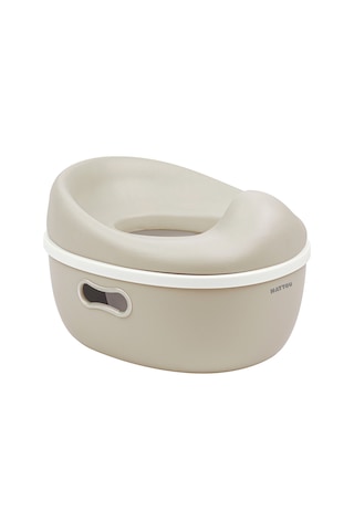 Nattou Potty Care 3 İn 1 Lazımlık Oturak Ve Tuvalet Adaptörü - Bej Bej
