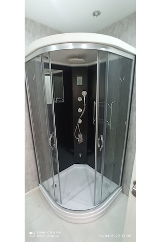 100x100 Oval Duş Teknesi Üzeri Kompakt Sistem Sistem 1