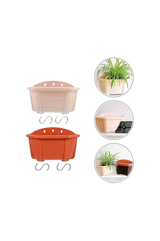 2 Adet Yaratıcı Saksı