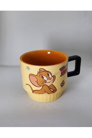Tom Ve Jerry Kupa -mug Seti 4'lü Çok Renkli