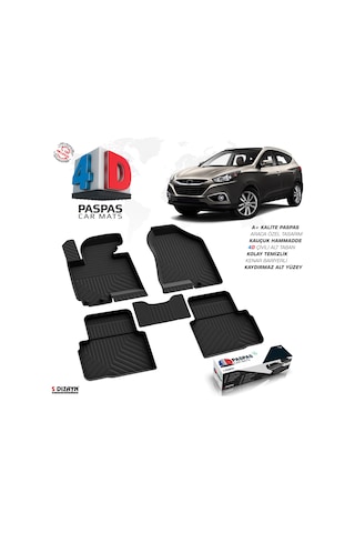 Hyundai İx35 4d Havuzlu Paspas 2010-2017
