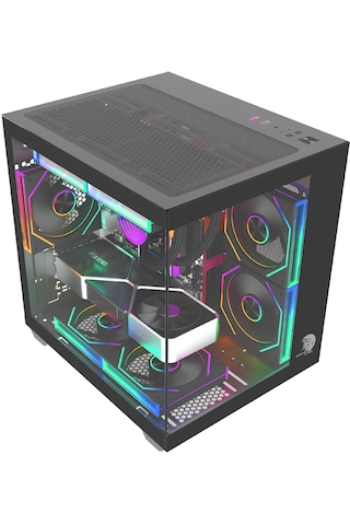 Gameline Hıper V3 5x Rgb Fanlı Usb 3.0 Gaming Bilgisayar Kasası Siyah