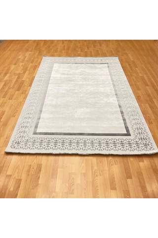 Nazende 200 X 300 Bambu Yün Halı Gri