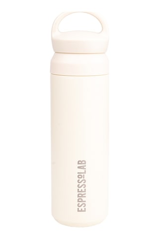 Paslanmaz Çelik Tutacaklı Beyaz Termos 500 ML No:36