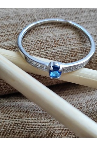 Sılver Whale 925 Ayar Gümüş, Taşlı Yüzük 35690800 Gri