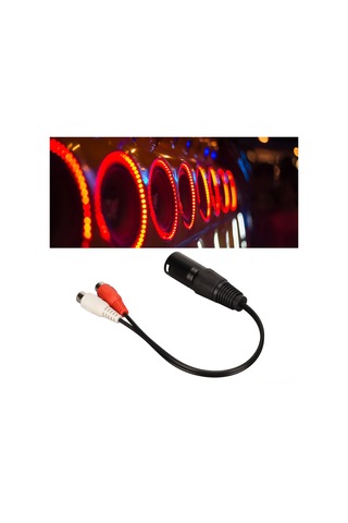 Kosona Xlr Erkekden 2 Rca Dişiye Y Bölücü Ses Kablosu - Gürültü Engelleme, 24k Altın Kaplama - Mikser, Amfi, Hoparlör İçin
