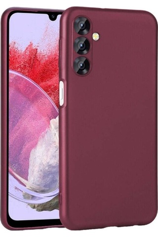 Galaxy M34 5g Kılıf Zore Premier Silikon Kapak Mürdüm