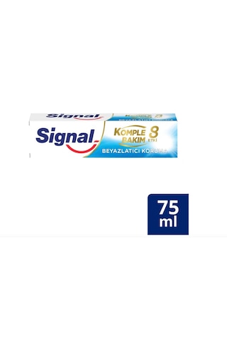 Signal Komple Bakım 8 Etki Beyazlatıcı Diş Macunu 75 ML