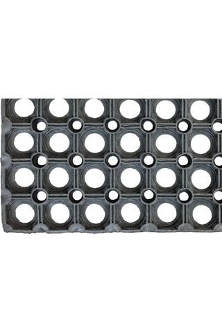 40 60 Petek Desenli Kauçuk Paspas Altı Açık