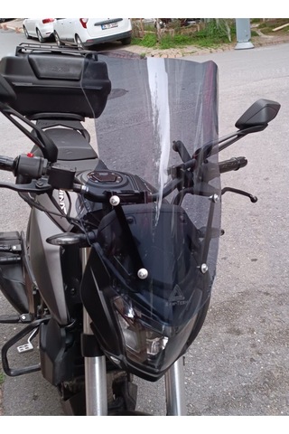 Dominar 250 Dominar 400 Tur Camı Montaj Demiri Cam Yükseklik 60cm X Üst Genişlik 40cm