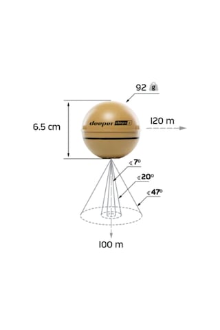 Deeper Smart Sonar Chırp+2 Gps Balık Bulucu