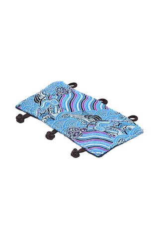 Homyl Çaydanlık Kolu Mat Kumaş Eldiven Kamp Seyahat Için Mavi Mavi Diğer