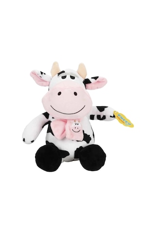 Eğlenceli Peluş Hayvan İnek 25 Cm Abyss