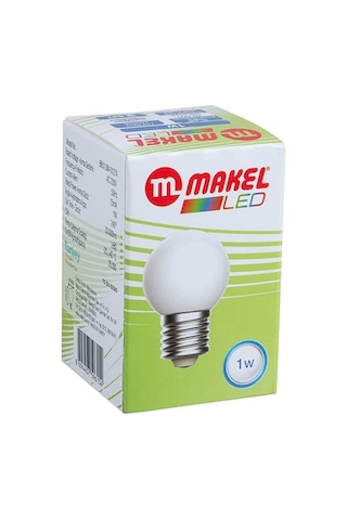 Makel 1W Led Gece Lambası Beyaz(417979795) Çok Renkli