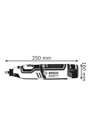 Bosch GRO 12V-35 Akülü Çok Amaçlı El Aleti (Akü ve Şarj Yok) - 06019C5000