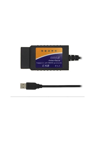 Elm327 Araç Arıza Tespit Cihazı Obd2 V1.5 Usb Pıc18F25K80 Çips