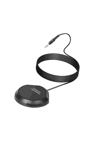 Homyl Konferans Mikrofonu 3,5 Mm, Bilgisayar Mikrofonu, Kompakt