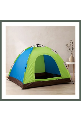 Bezos 6 Kişilik Otomatik Kamp Çadırı - Toz Geçirmez 220x250x165 Cm Bzstk