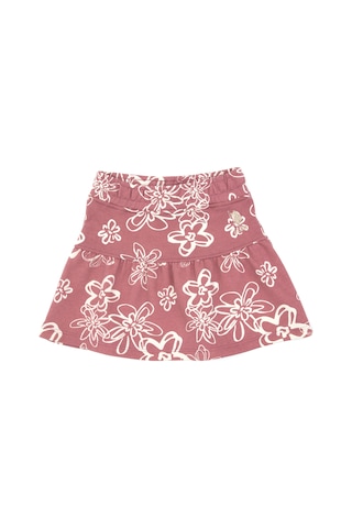 U.S. Polo Assn. Kız Çocuk Orkide Çiçek Desenli Örme Etek 50317971-VR221