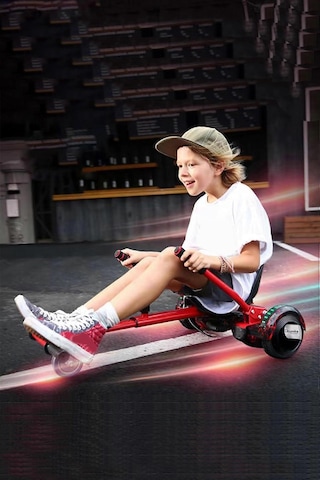 Citymate Elektrikli Kaykay Hoverboard Akıllı Denge 6.5 Inch + Hoverkart + Çanta Extrem Paket D03